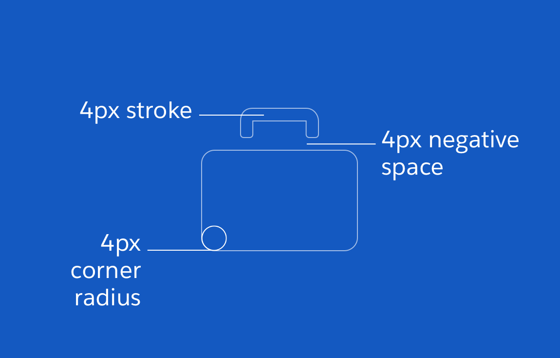 48px action icon with anatomy elements highlighted